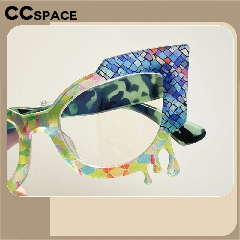2024 New In Colorful Reading Glasses Women Popular Casual Optical Presbyopia Eyeglasses Diopter +50+100+150+200+300+350 300921