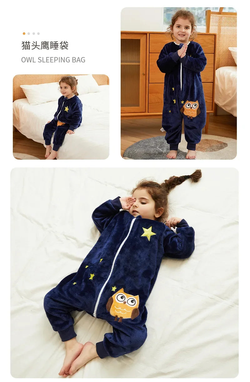 Kids Animal Dinosaur Kigurumi Costume Cosplay Cartoon Jumpsuit for Children Halloween Christmas Girls Boys Hooded Pajamas Onesie