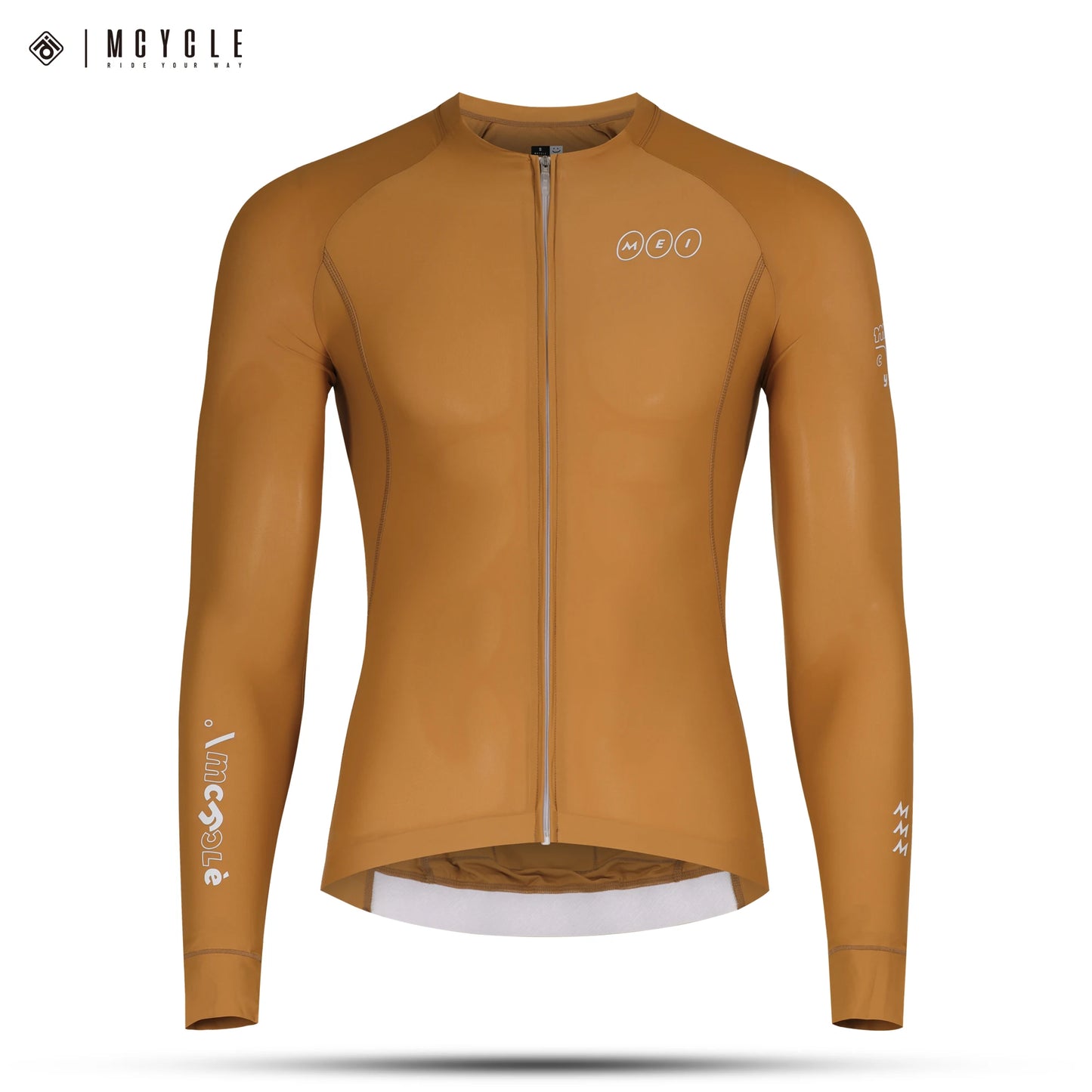 Mcycle New Arrival Men Cycling Jersey Comfortable Quick Dry Bicycle Bike Shirt Top Breathable Long Sleeves Sportswear