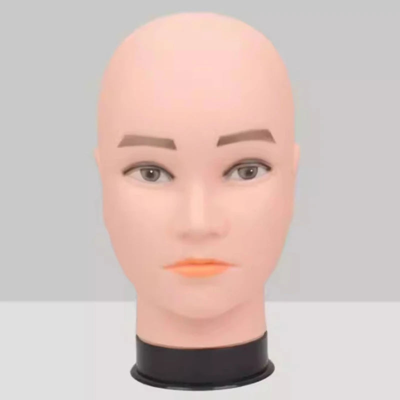 Mannequin Head Wig Stand With Adjustable Wig Tripod Stand Holder For Wigs Making Display cosmetology supplies hairdressing head