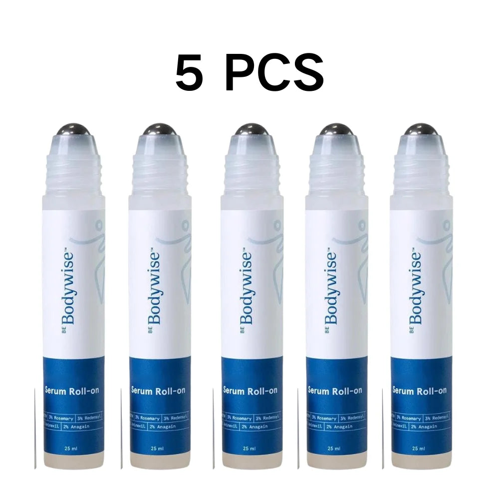 Bodywise Roll-on Ball Rosemary Hair Care Essence Anti-Frizz Refreshing Oil Control Strengthening  Hair Care Serum
