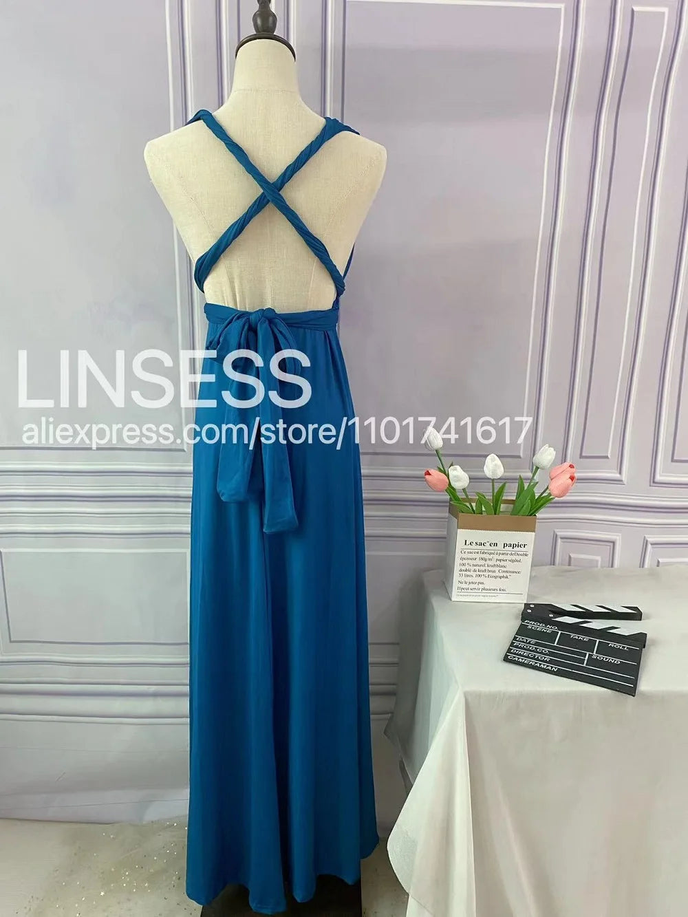 Multiway Maxi Dress Bridesmaid Dress Infinity Cocktail Dress Floor Length Bridesmaid Dress Maxi Dress for Bridesmaid Gifts