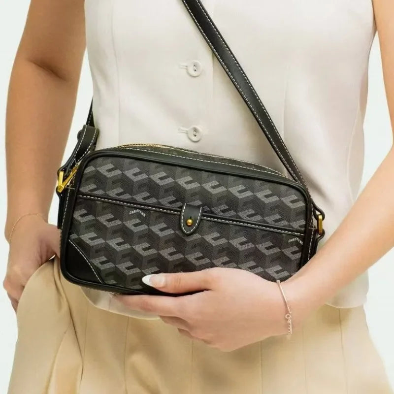 Luxury Brand Crossbody Bag For Women, Premium Leather Material, Famous Designer Spacious And Lightweight