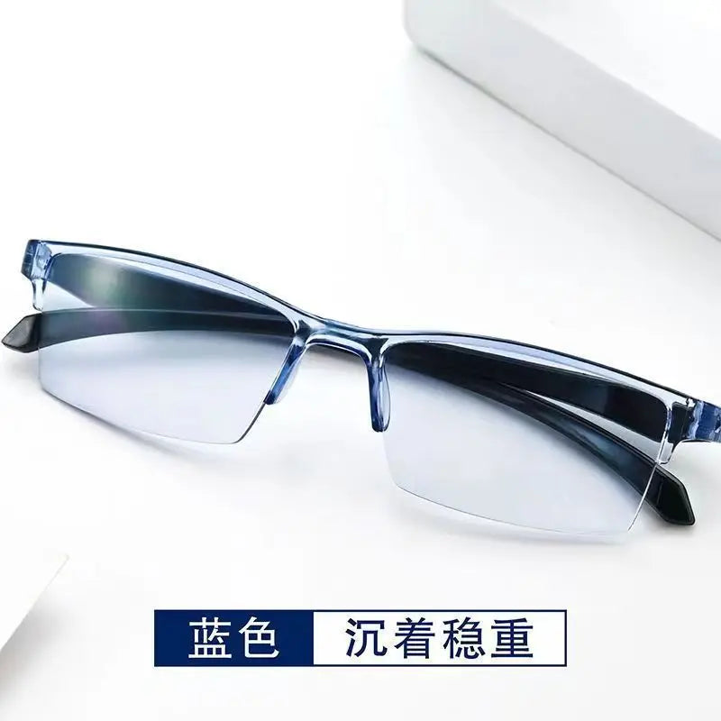 Lntelligent zoom high-definition presbyopia glasses, anti UV, anti blue light, anti fatigue presbyopia glasses for men and women