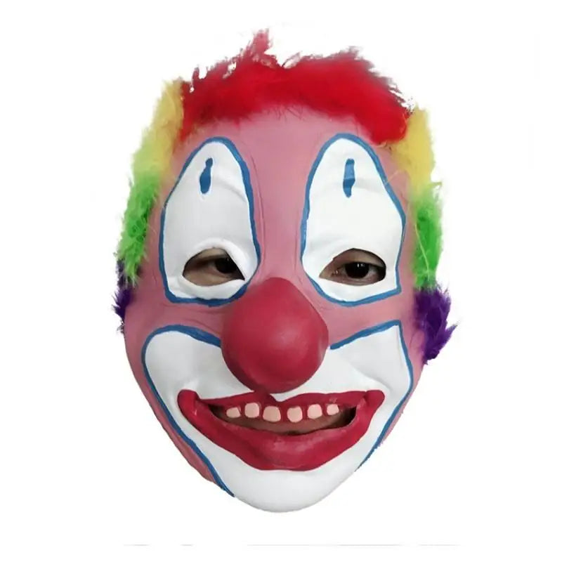 Halloween Various Clown Mask Cosplay Party Mask Latex Masks Helmet NPC Funny Prank Scare Headgear Bar Party Costume Props Mask