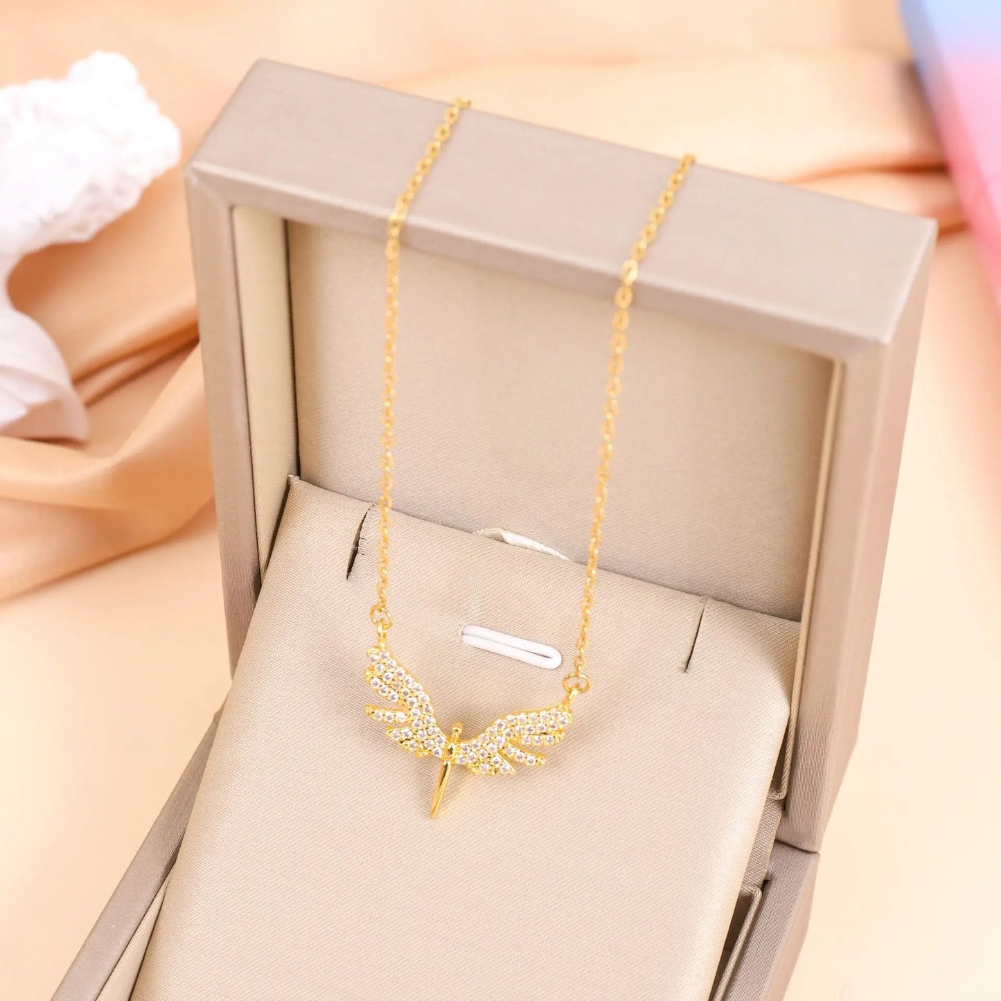 Sexy Fashion Waist Chain for Women New Charm Double Layer Wings Angel Body Chain Bikini Summer Beach Accessory Jewelry Gift