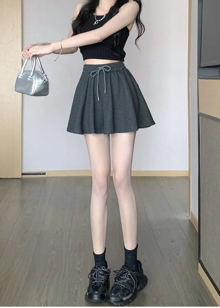 2026 High Waist Wide Leg Sports Shorts Women's Summer New Loose Fit A-Line Shorts Casual Versatile Comfortable Short Pants