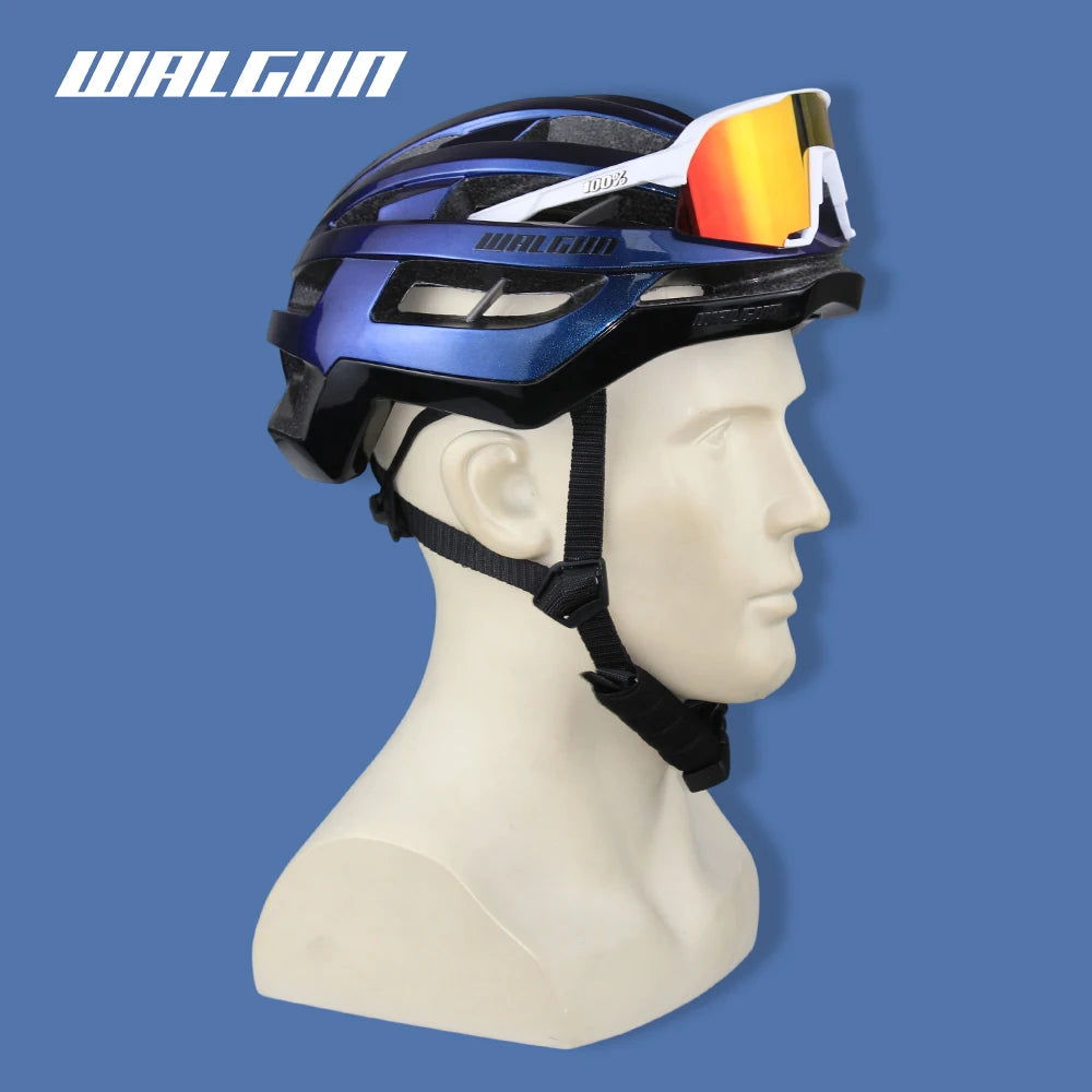 WALGUN New Ultralight Cycling Helmet Safety Cap Bicycle Helmet for Racing Bike Equipments Road MTB Adult Bike Helmets 240g