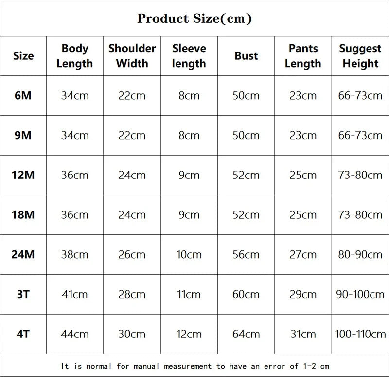 Kids Clothes Set Baby BoyGirl T-Shirt + Shorts Summer Clothing Cotton Cartoon Casual Boys Tracksuit Children Baby Clothes Set