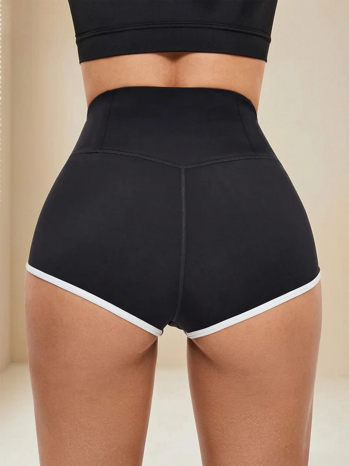 Women's High Waist Sport Shorts Quick Drying Breathable Leggings Tummy Control Butt Lifting Gym Workout Running Fitness Shorts