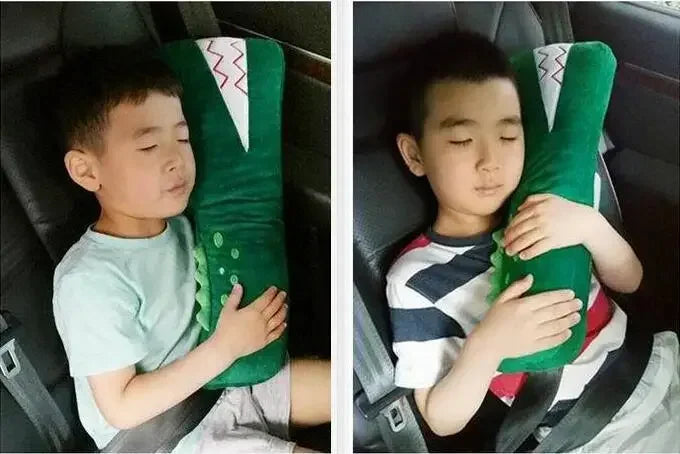 Cute Children Cartoon Car Seat Belt Pillow Neck Pillow Car Seat Belt Shoulder Pads Seatbelt Cover Kids Cartoon Neck Protector