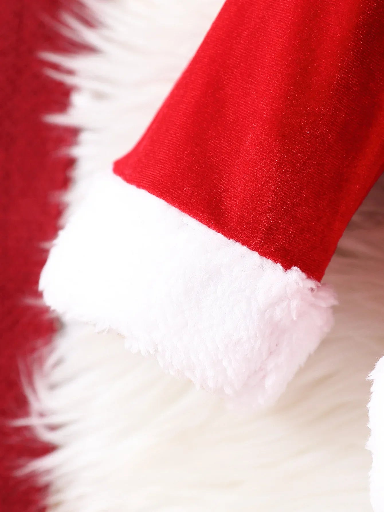 Baby Christmas Clothes Sets Winter Plush Fleece Santa Claus Coat and Velvet Pants Toddler Christmas Outfits New Year Costumes