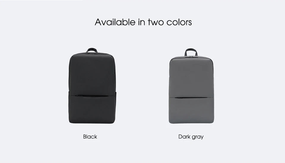 NEW Original Xiaomi Classic Business Backpack 2 Fashion Laptop Bag for Men and Women Travel Large Capacity Backpack