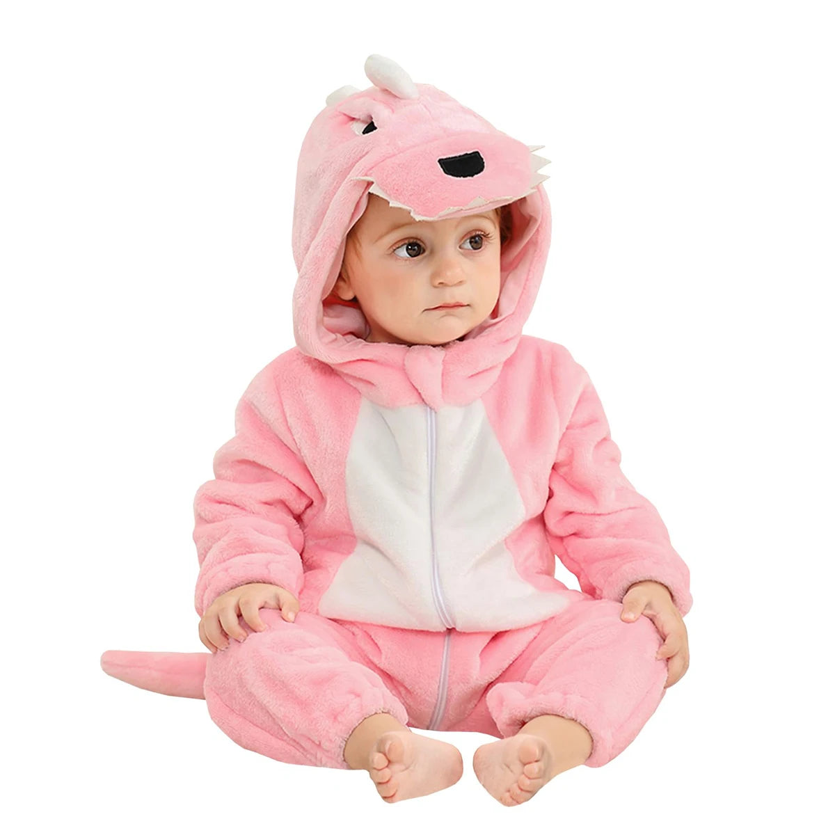 Baby Rompers Boy Winter Clothes Christmas Deer Costume Toddler Flannel Cosplay Overall Infant Girls Boys Jumpsuit 0-5 Years