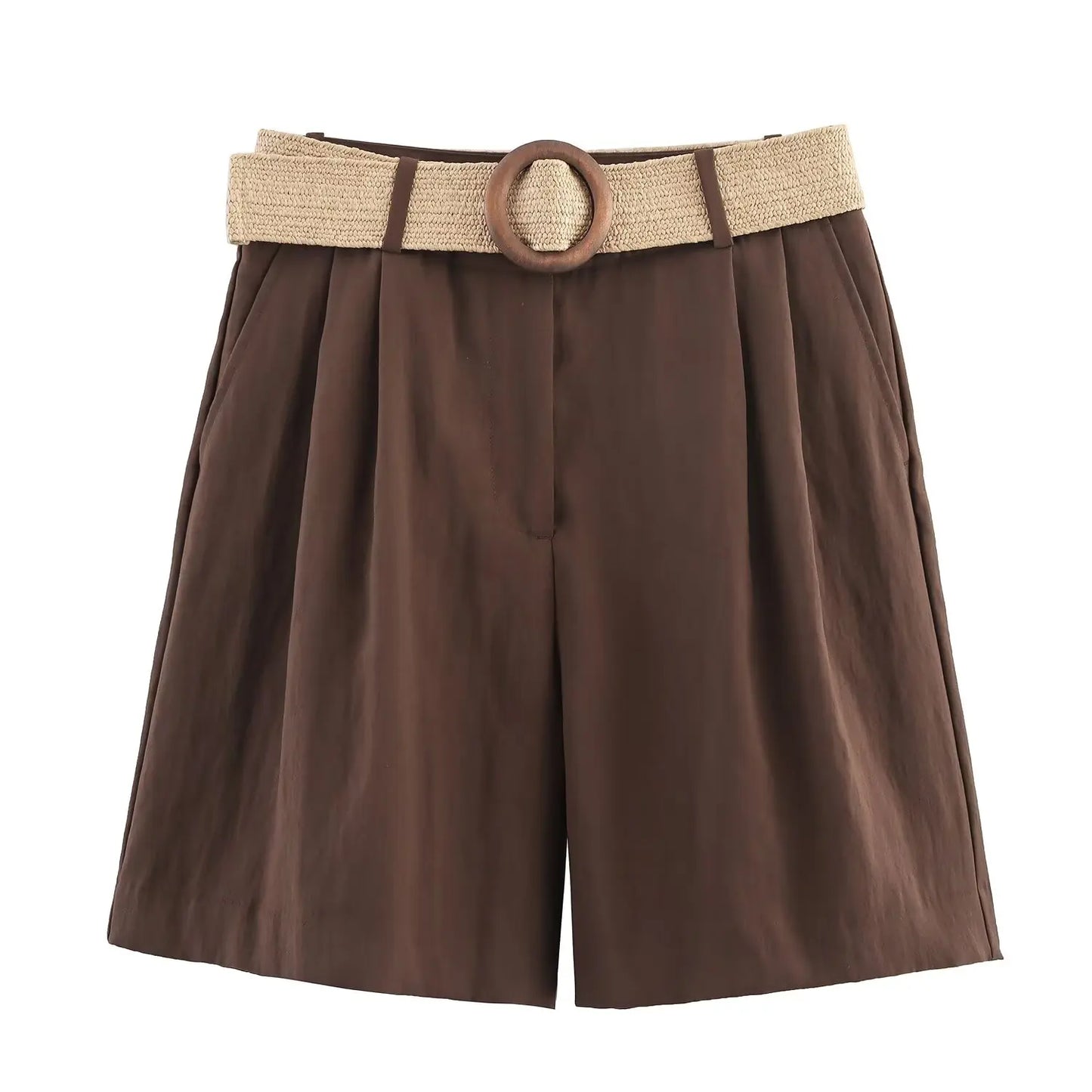 Women's Shorts High Waist Y2k Belt Short Woman Streetwear Harajuku Baggy Jeans Skort Beach Bermuda Pants Y 2k Summer New