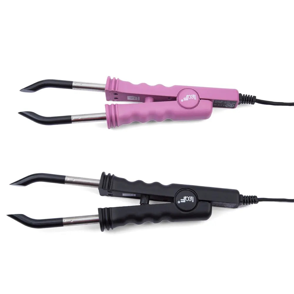 Loof Fusion Hair Extension Iron Keratin Bonding Tools Fusion Heat Connector Adjustable Temperature Fusion Heat Connector EU Plug