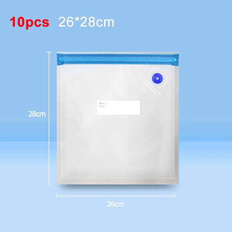 Electric Air Pump Handheld Automatic Air Pump Food Fresh-Keeping Rechargeable Vacuum Sealer with BPA-Free Vacuum Packaging Bag