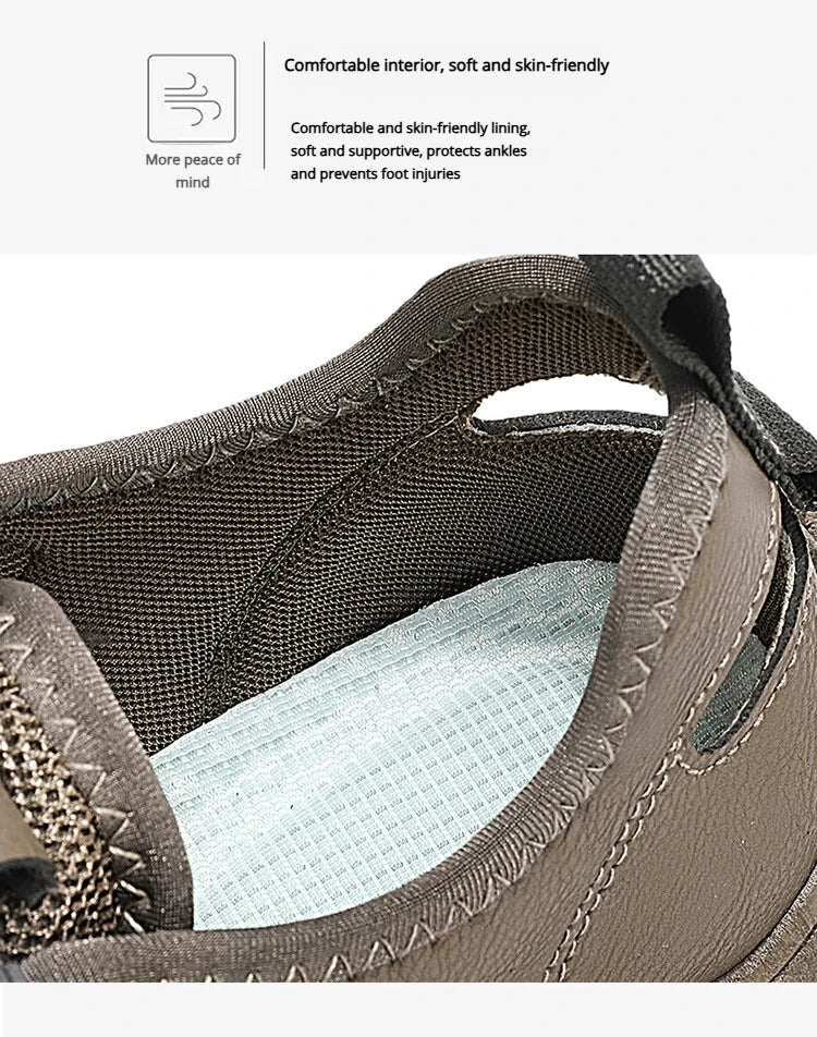 Summer Fashion Lightweight Lazy Shoes Breathable Casual Walking Sneakers New Men's Sandals Outdoor Comfortable Male Beach Shoes