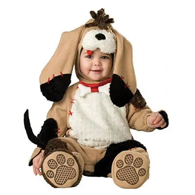 Halloween Costume Baby Boy Clothes Girls Monkey Polar Bear Romper Kids Clothing Set Baby Hat Socks Toddler Set