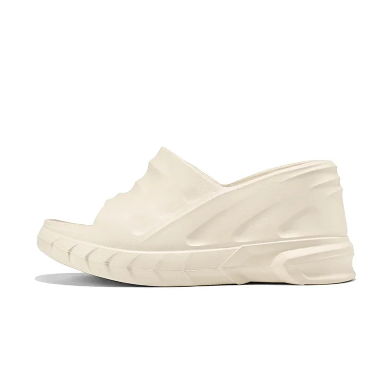Outdoor Ladies Sandals Women Platform Flip Flops Slippers Height Increasing 8cm Summer Fashion Open Toe White Zapatos Mujer