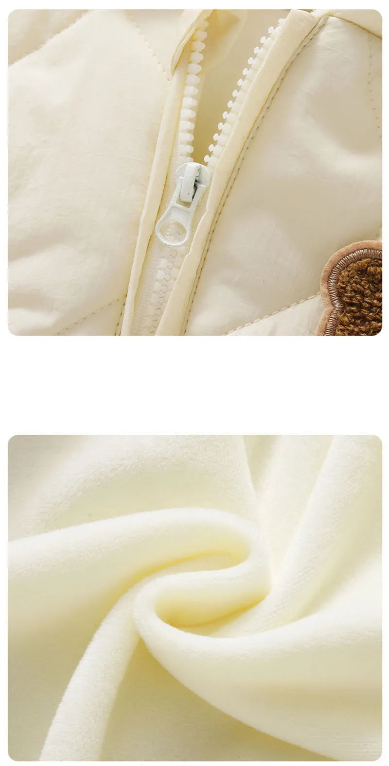 2026 Spring Autumn Hooded Infant Newborn Baby Rompers Fleece Padded Cartoon One-pieced Outdoor Outfit for Baby Boys Girls