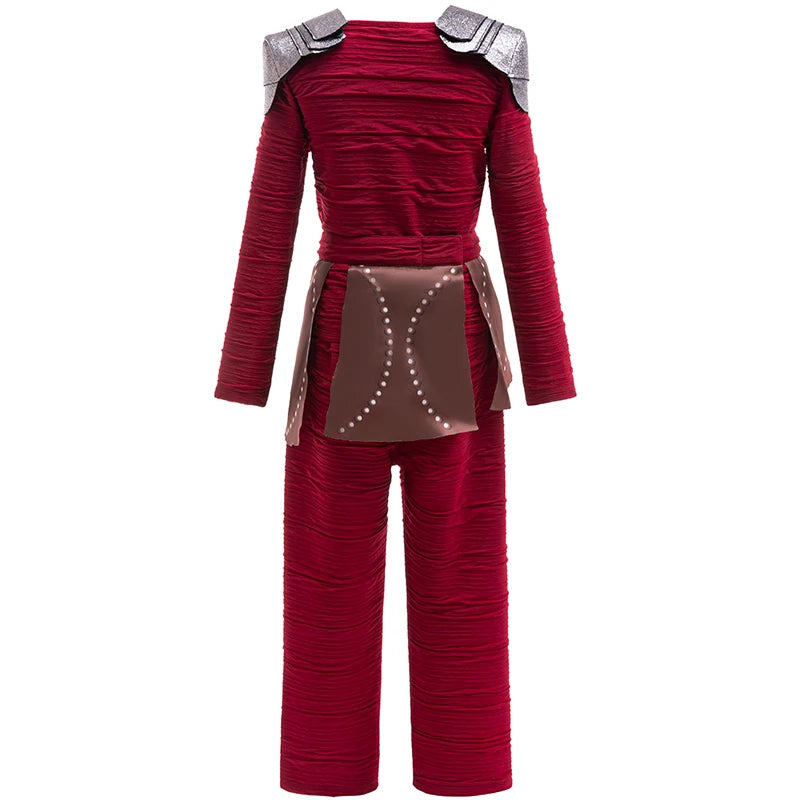 Girls Halloween Costume 2025 New Movie Cosplay Clothes Sets Children Brave Girls Party Carnival Birthday Red Clothing Performanc