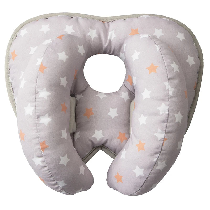 Baby Stroller Pillow Car Seat Head Fixed Neck Pillows Bend Shape Sleeping Protection Headrest Cushion Infant Anti-head Mat