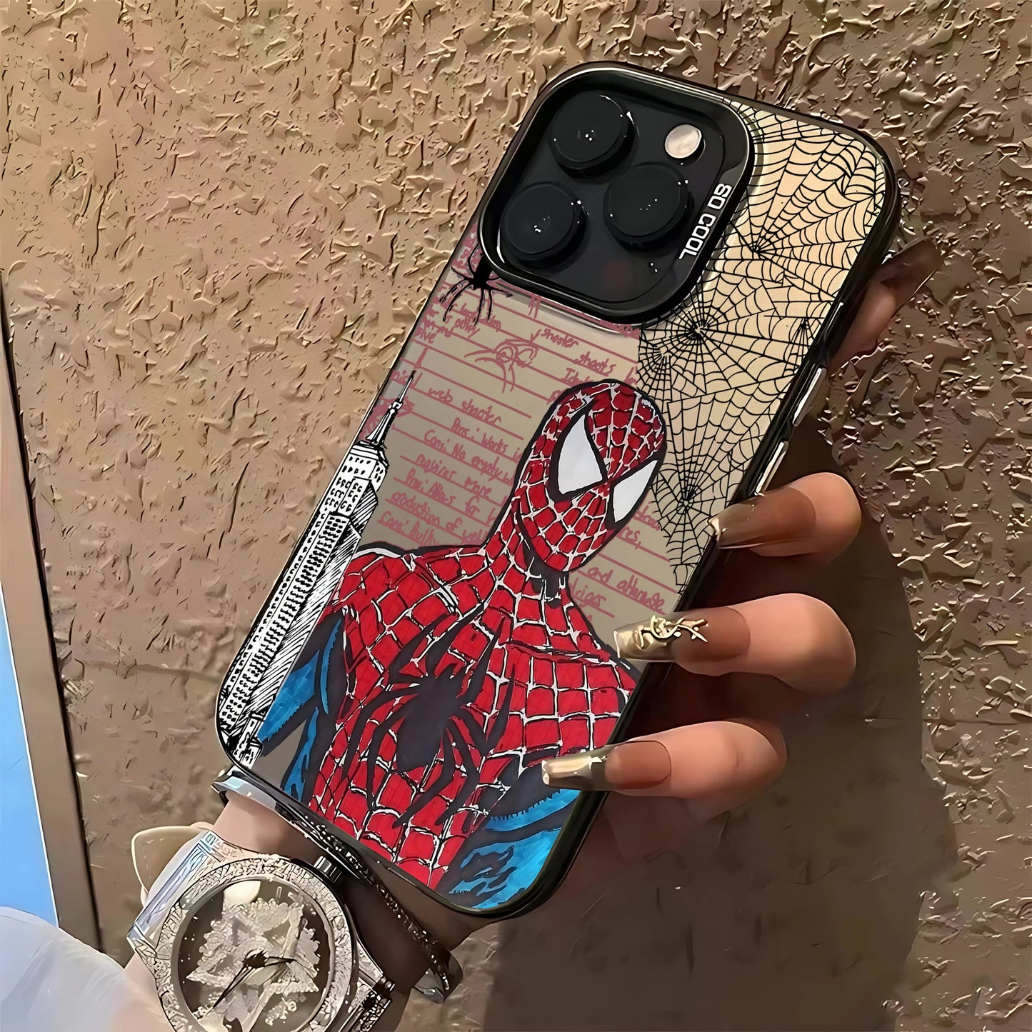 Cute Cool Spiders Mans Phone Case for Xiaomi Redmi Note 7 8 9 9S 10 11 12 13 14 15 Pro Plus 4G 5G Anti Fall Matte Back Cover