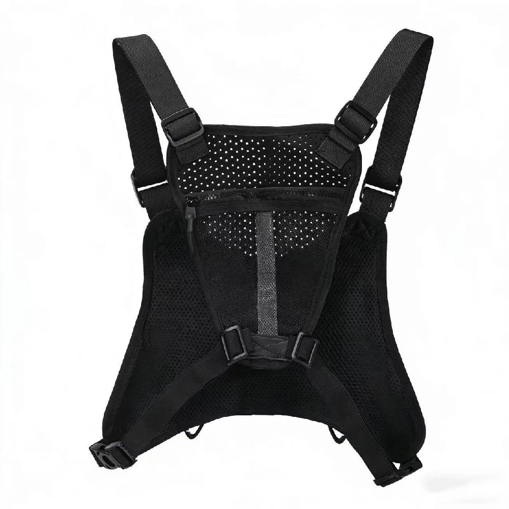 Outdoor Running Cycling Chest Bag Water-Resistant Lightweight With Phone Pouch For Fitness Commute Multi-Scene Men Women