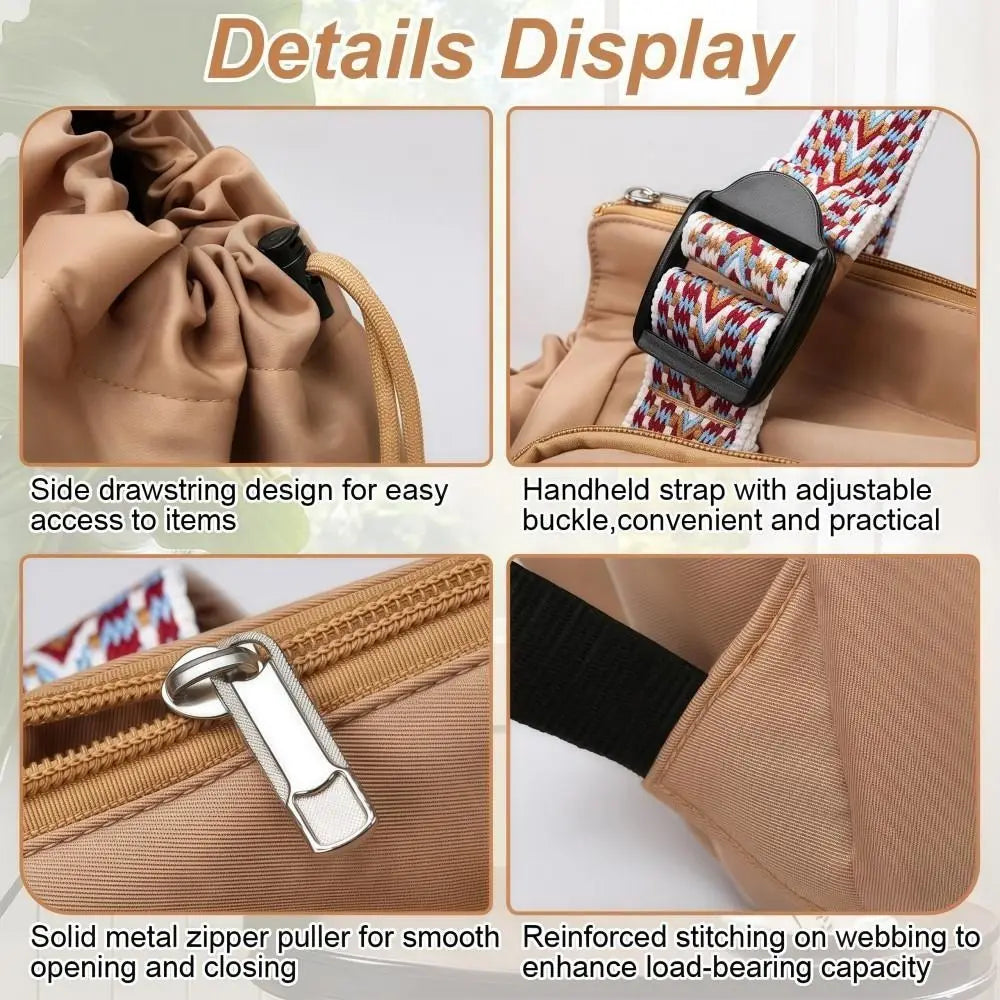 Multifunctional Travel Storage Bag Lightweight Large Capacity Women's Backpack Oxford Cloth Waterproof Tote Bag