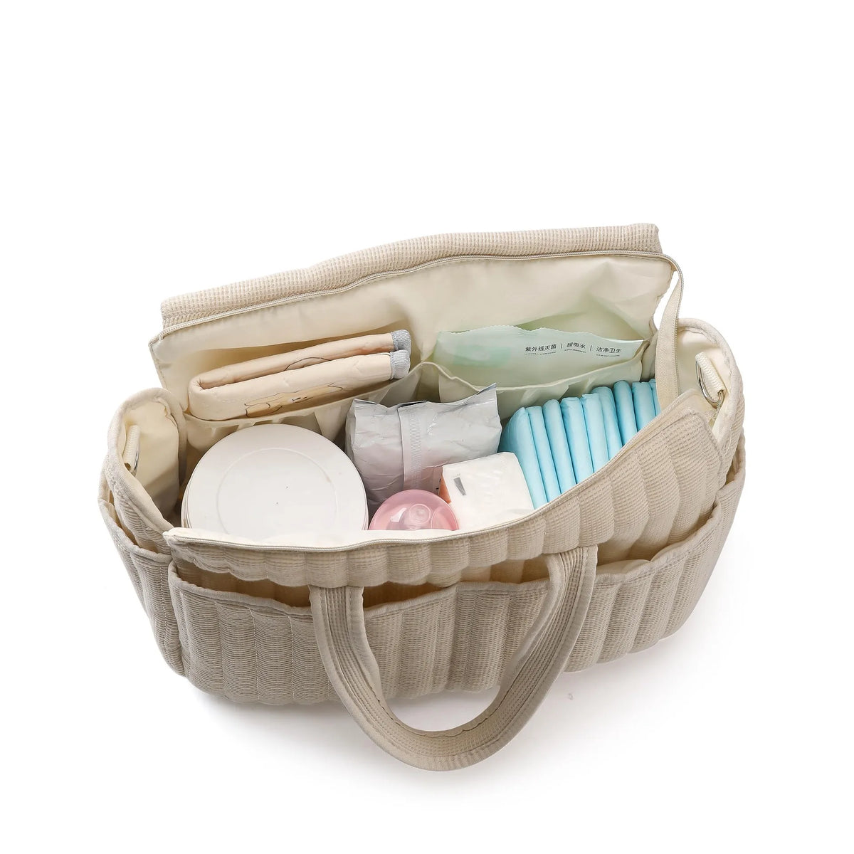 Fashion Baby Diaper Bag Luxury Designer Handbag for Women Mommy Tote Bag Waterproof Multi-functional Nursing Bag Baby Organizer
