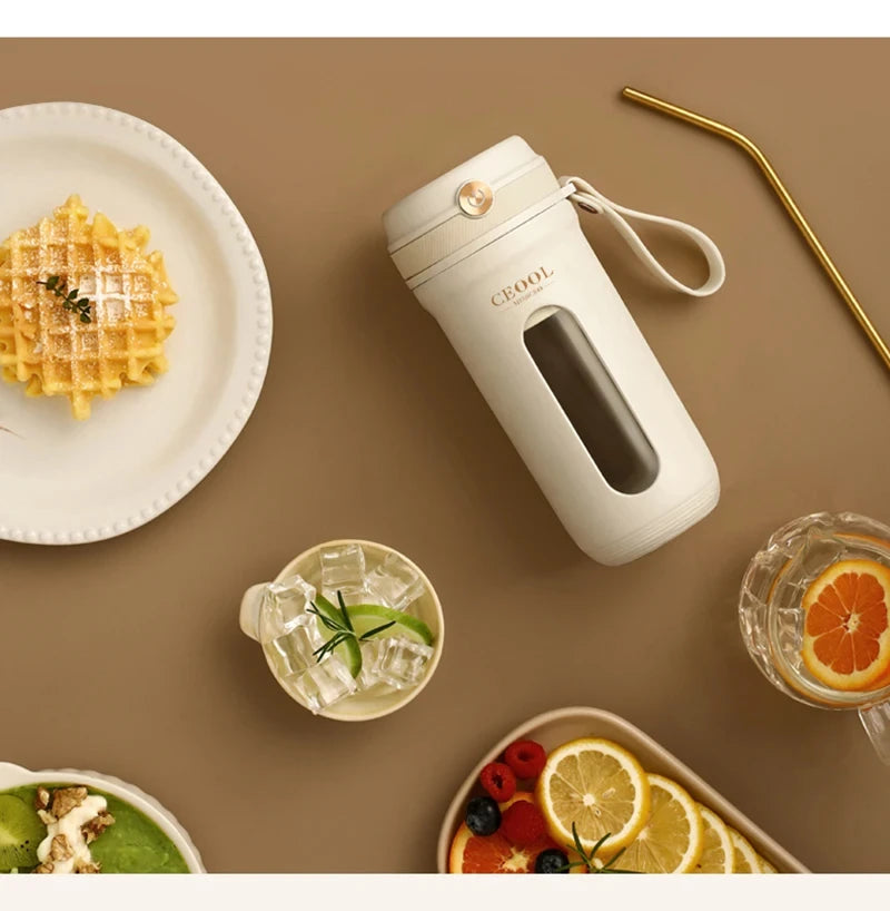 Z30 USB Electric Portable Fruit Blender 350ML Charging Small Quality Home Mini Multi functional Fruit and Vegetable Juice Cup