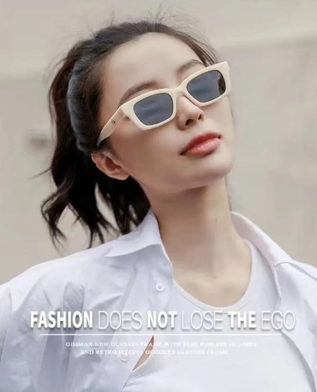 Small Rectangle Women Sun Glasses Brand Men UV Shades Retro Square Black Sunglasses 2021 Luxury Glasses White Decoration Eyewear