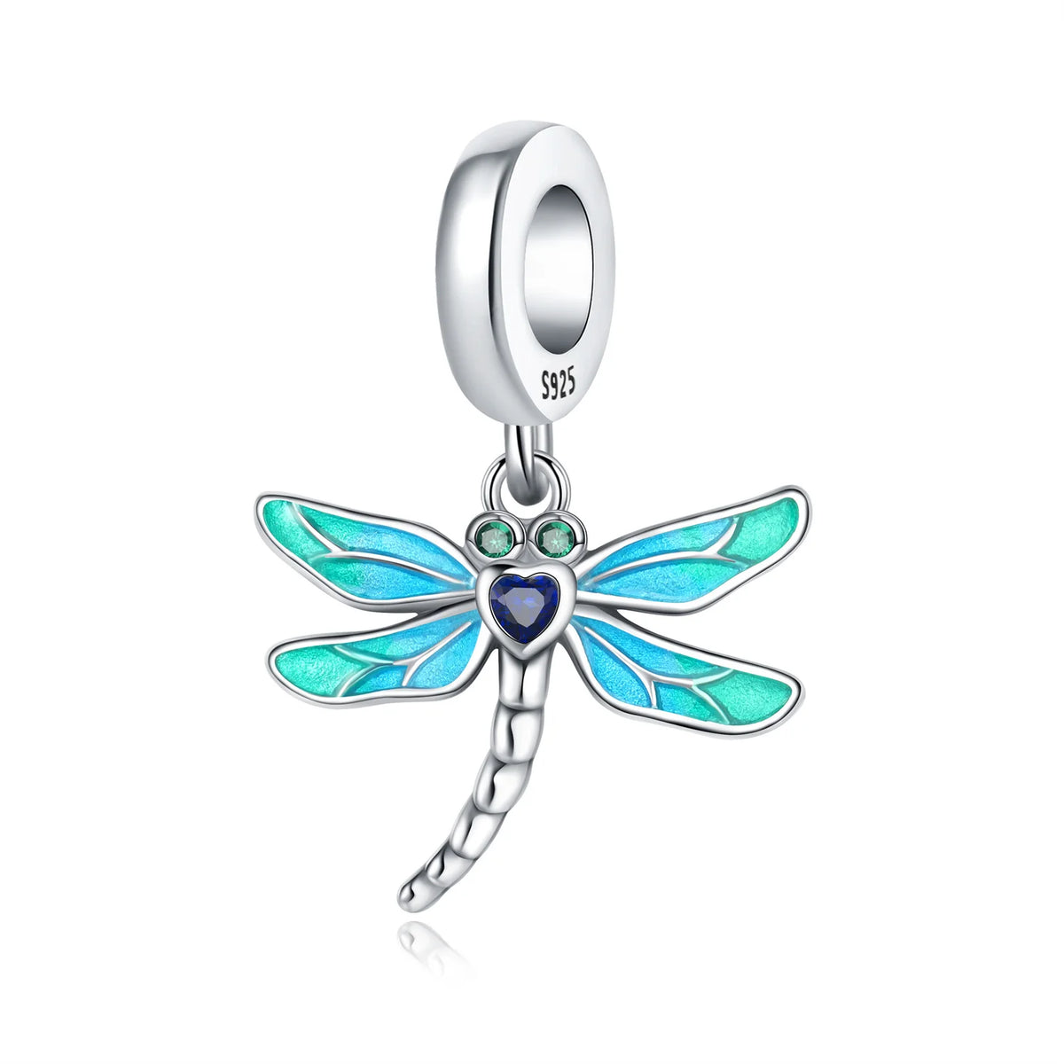925 Sterling Silver Plated Bee Sunflower Butterfly Charm Pendant Fine Jewelry Women DIY Bracelet Necklace Birthday Party Gift