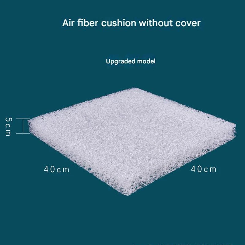 Breathable Cushion Made of 4D Air Fiber, Office Seat Cushion Is Dirt Resistant and Washable, Floor Cushion for Pet Food