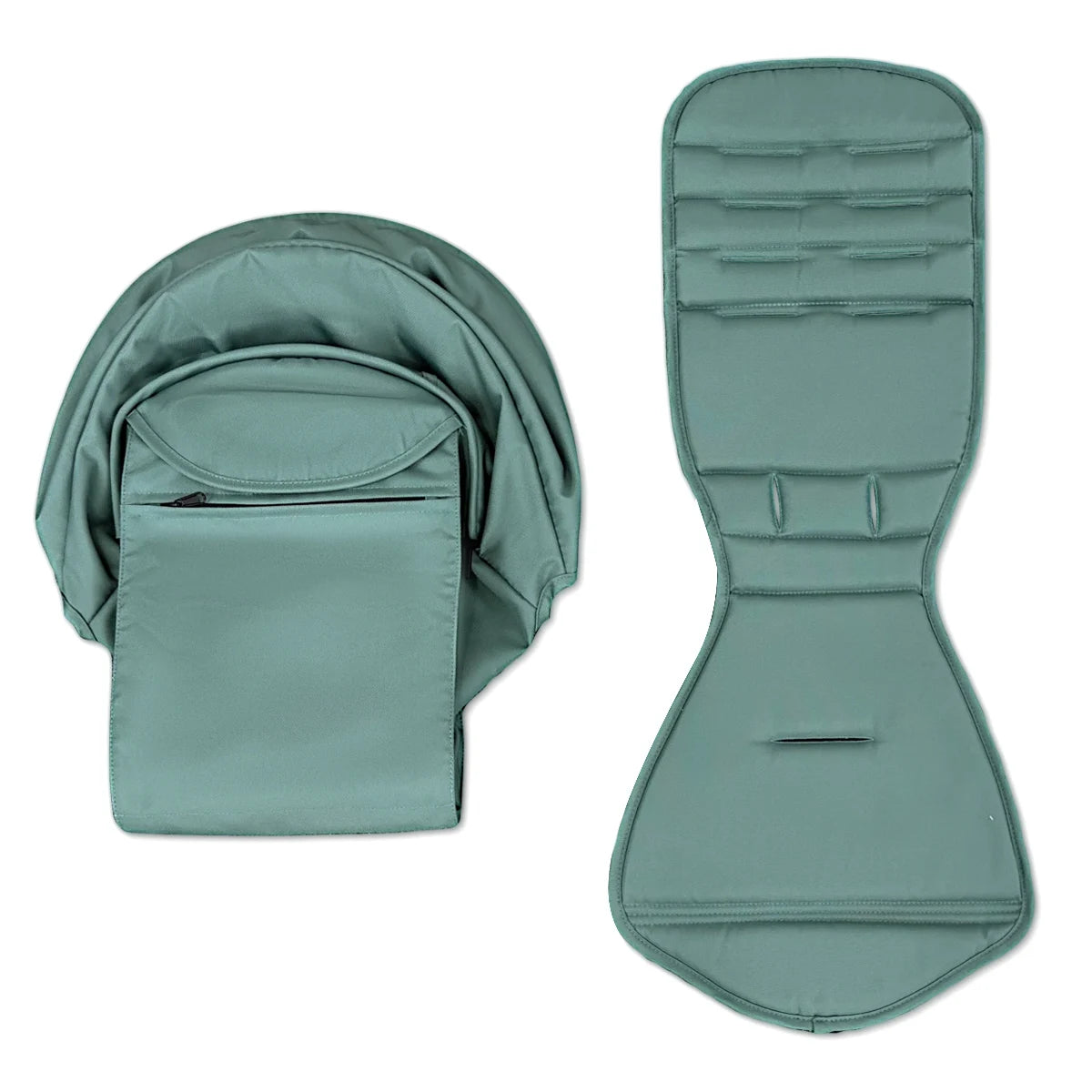 New 175 Cover Seat Cushion Compatible With Babyzen yoyo Cover Seat Mattress With Back Zipper Pocket Stroller Accessories