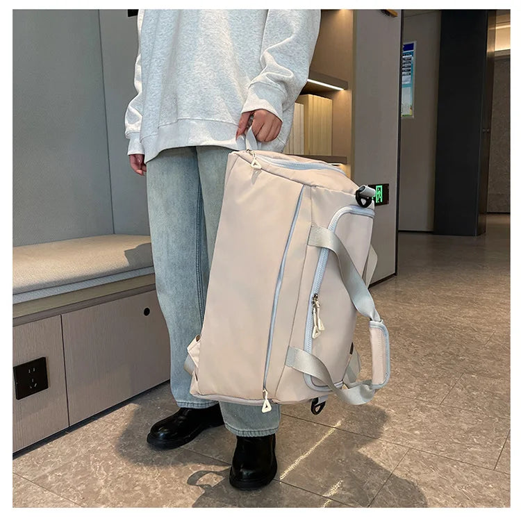 Korea Mommy Bag Baby Stroller Nappy Bag Baby Diaper Organizer Portable Tote Bags Maternity Multi-function Travel Messenger Bags