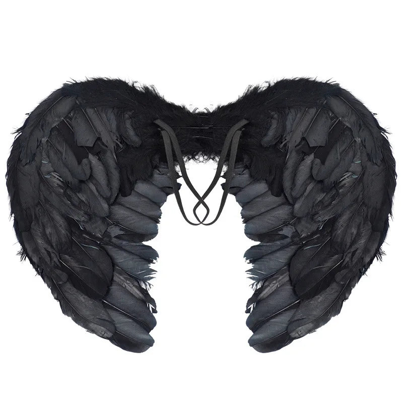 Halloween Costume For Kids Black Witch Dress Luxury Lace Sequin Evil Role Playing Costume Maleficent Dress Up Outfit Ghost Bride