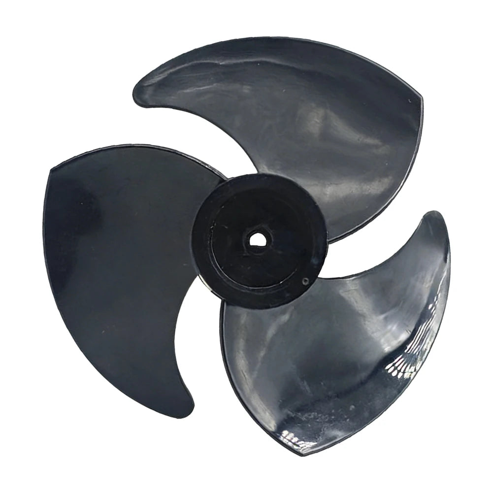 D hole Air Circulation Fan Blade for Turbo Floor Fan Replacement PVC 3-Blade Design Compatible with Standard Turbine Fans
