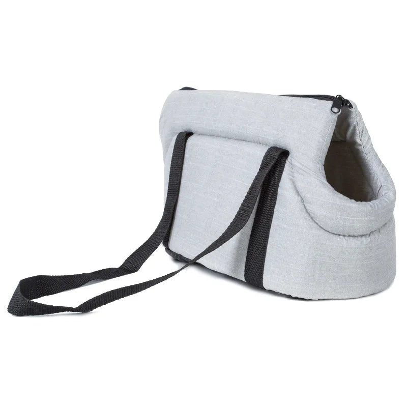 Collapsible Single Shoulder Pet Bag Pet Outdoor Backpack Double Shoulder Bag Dog Cat Crossbody Bag Car Ventilated Pet Backpack