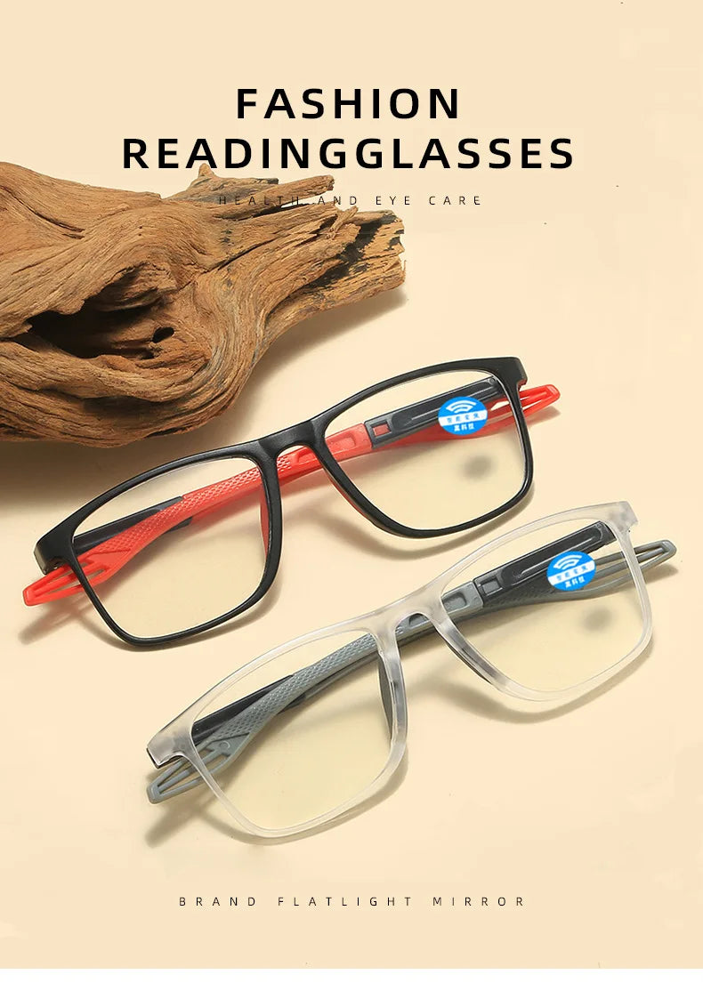 BOYSEEN Sports smart zoom reading glasses with adjustable ultra light technology for reading reading presbyopia glasses