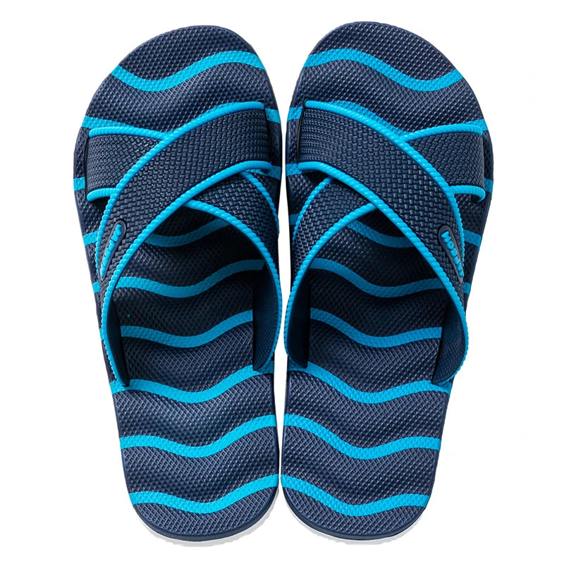 Couple Style Men's and Women's New Summer Beach Shoes Lightweight Flip-Flops Non-Slip Large Size Slippers Thick-Soled Anti-Odor