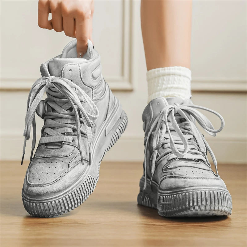 Boyfriend A Birthday Gift Soft Comfortable Non Slip Wear Resistant Sole Daily Casual New Men's Shoes Retro Manga Men's Sneakers