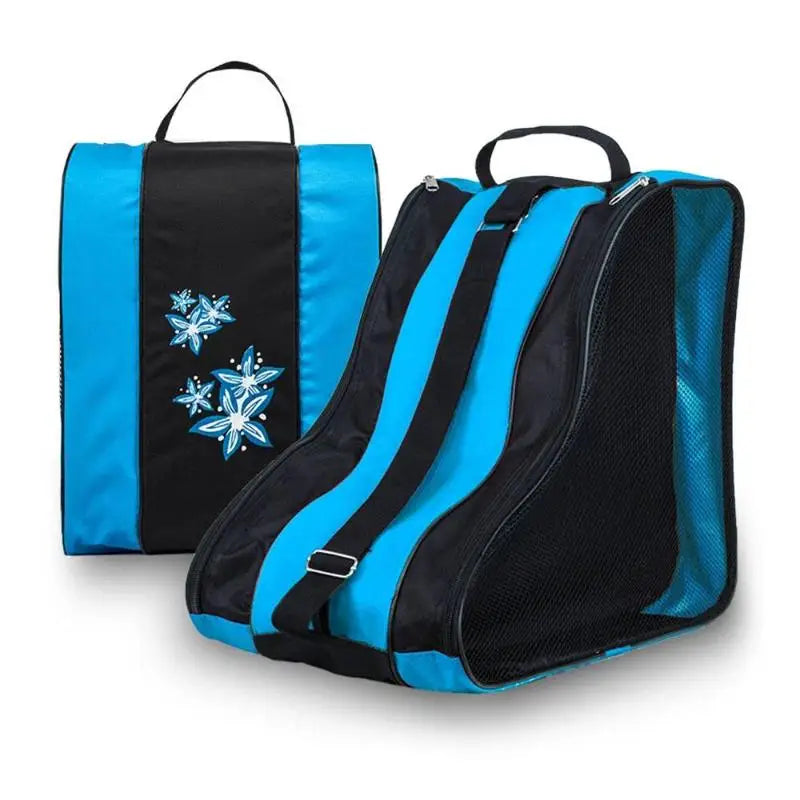 [C]3 Layers Breathable Skate Bag for Kids Backpack Style Comfortable Skating Accessory