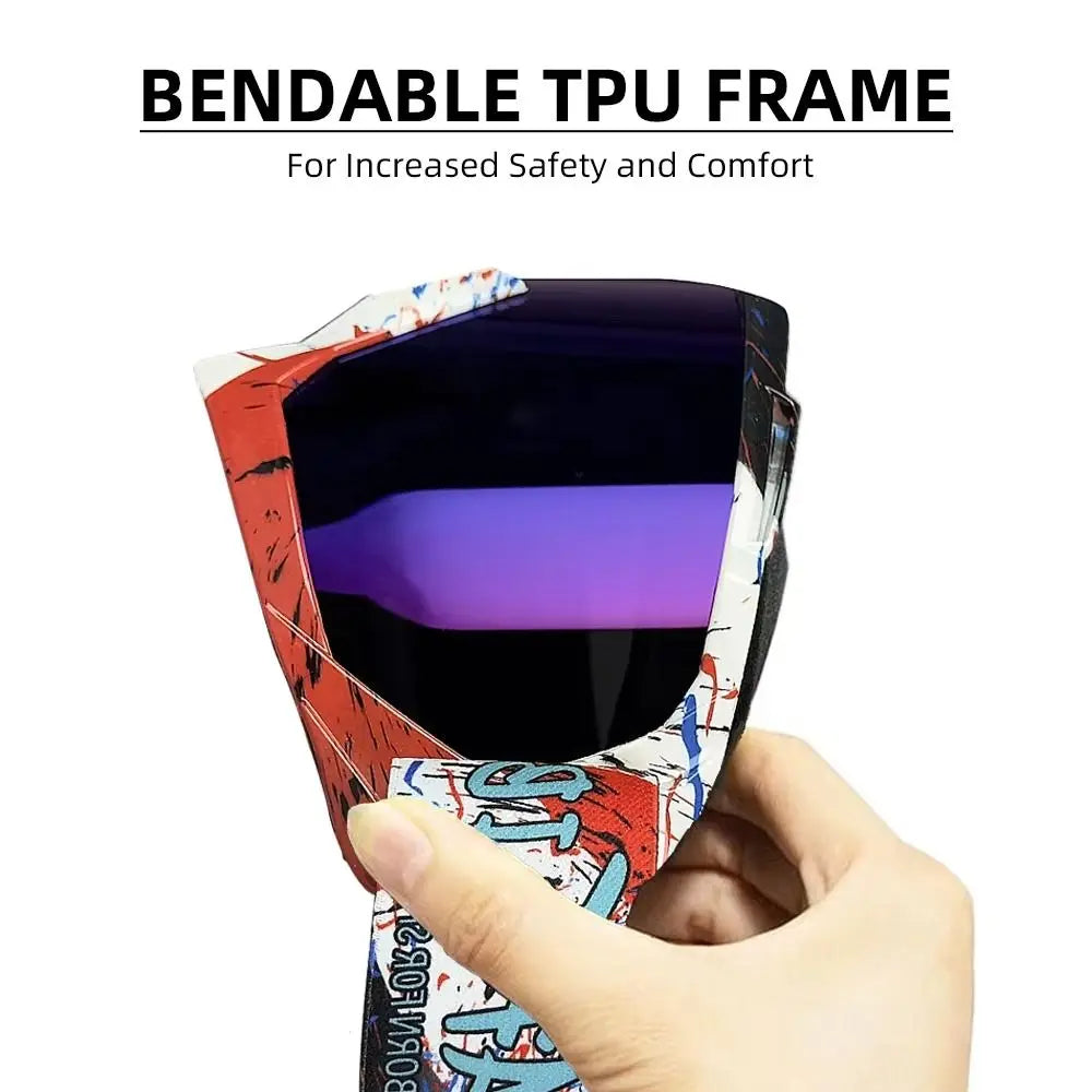 Motocross Dustproof ATV Goggles Mountain Biking MX Riding Ski Glasses UV400 Anti-sand Motorcycle Glasses Men Women
