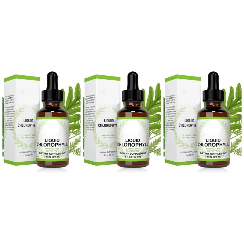 Mint Flavor Chlorophyll Liquid Chlorophyll Energy Supplement Natural Chlorophyll Deodorant Extra Strength Effective Sleep Aid