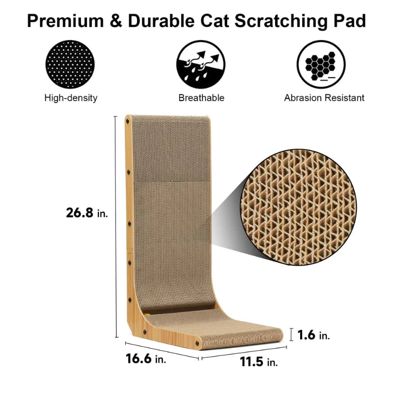 Cat Scratcher Cat Scratching Post Vertical Wear-resistant Scratch-resistant Cats Scratching Board Cats Toy Furniture Protector