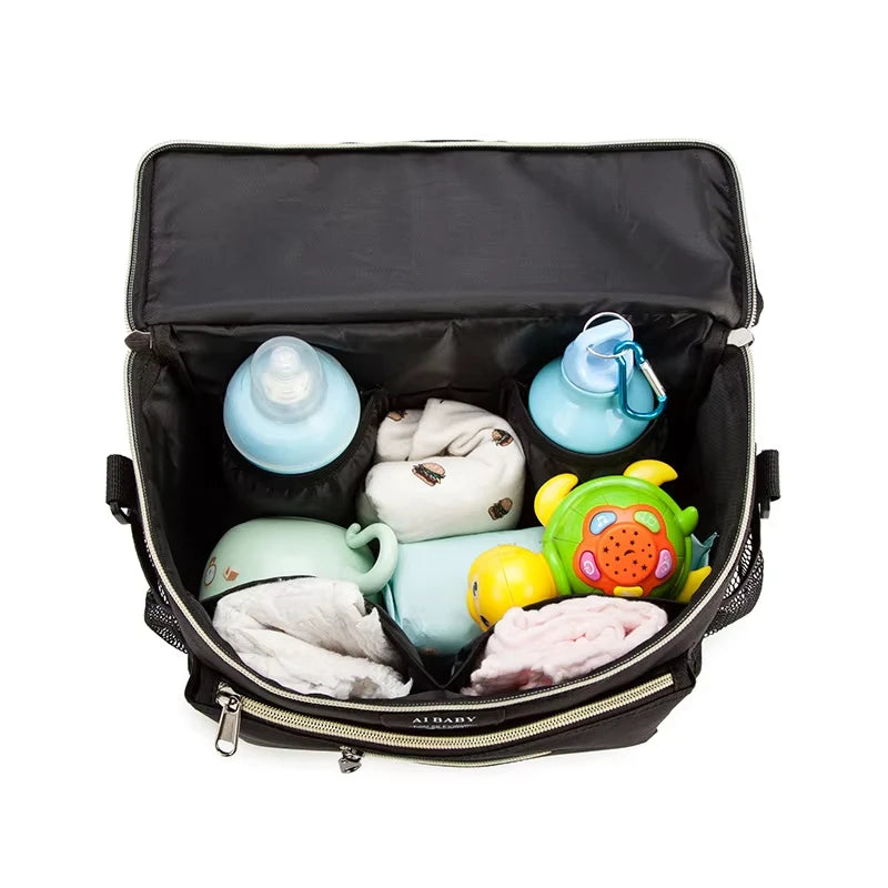 Stroller Organizer Bags Mummy Large Capacity Travel Hanging Bag Bottle Holder Pram Diaper Bags Baby Stroller Accessories