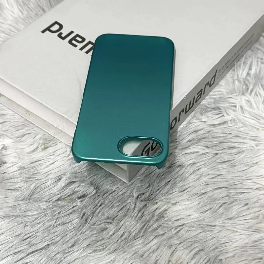 Luxury Half-Wrapped Colorful Case For iPhone 16e 16 E 15 14 13 Pro Max Plus mini Matte PC Back Cover Shockproof Frosted Shell