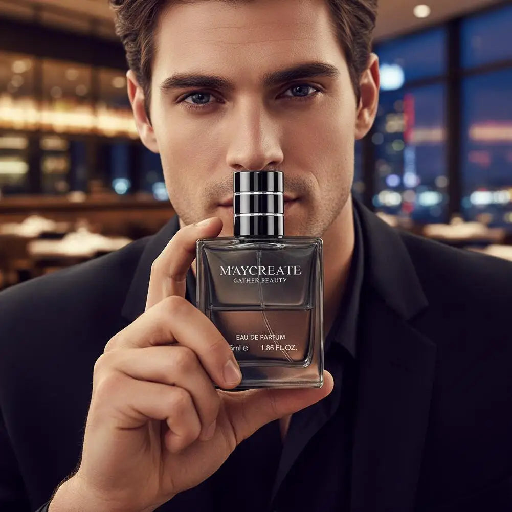 55ml Men's Cologne Perfume Spray Gu Long, Woody Long-lasting Fresh Charm Light Fragrance Floral Fragrance
